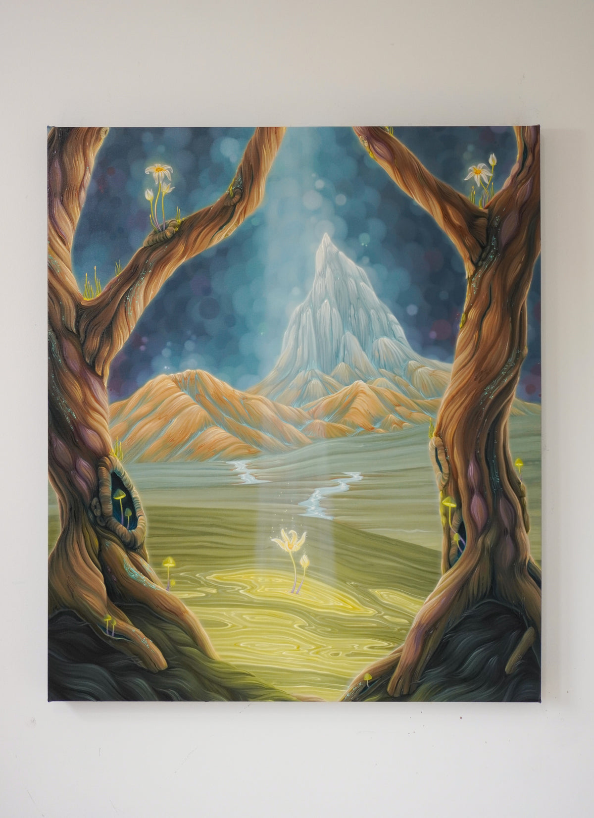 Portal to Spring Original by Silver Francis