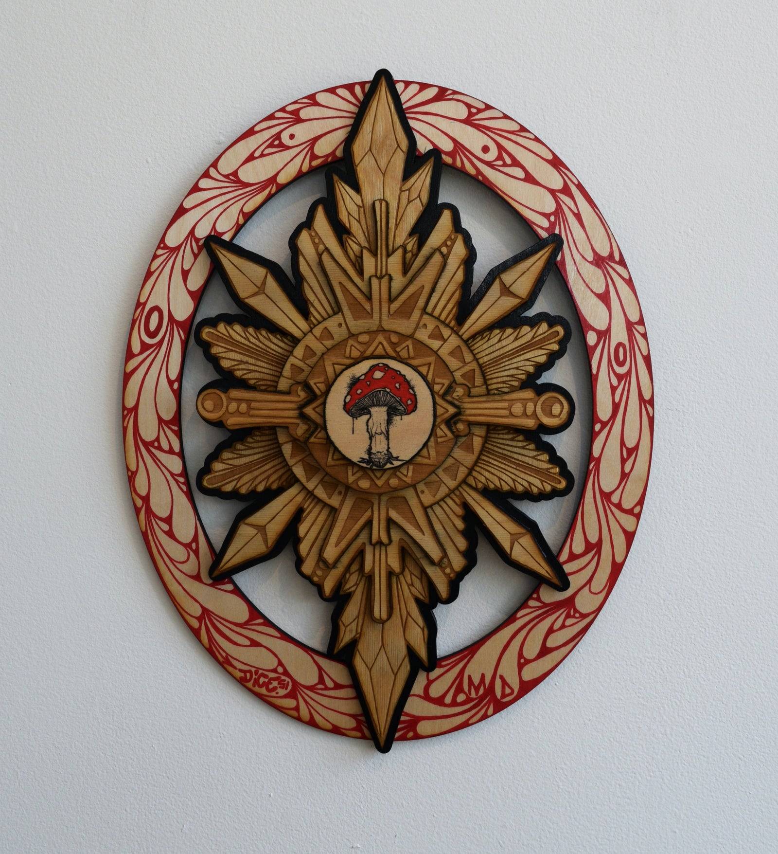 Just a Smidge Original Painting by Dice51