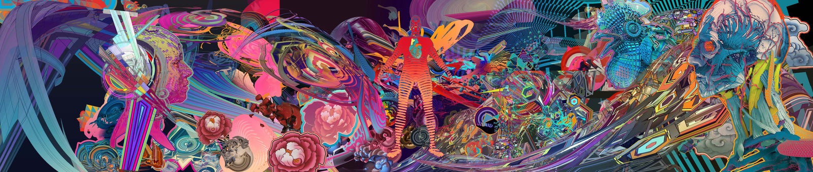 Extended Cut Original Giclee by Android Jones