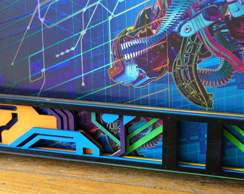 Forward Escape Lasercut Frame by Android Jones