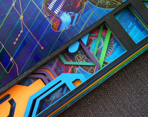 Forward Escape Lasercut Frame by Android Jones