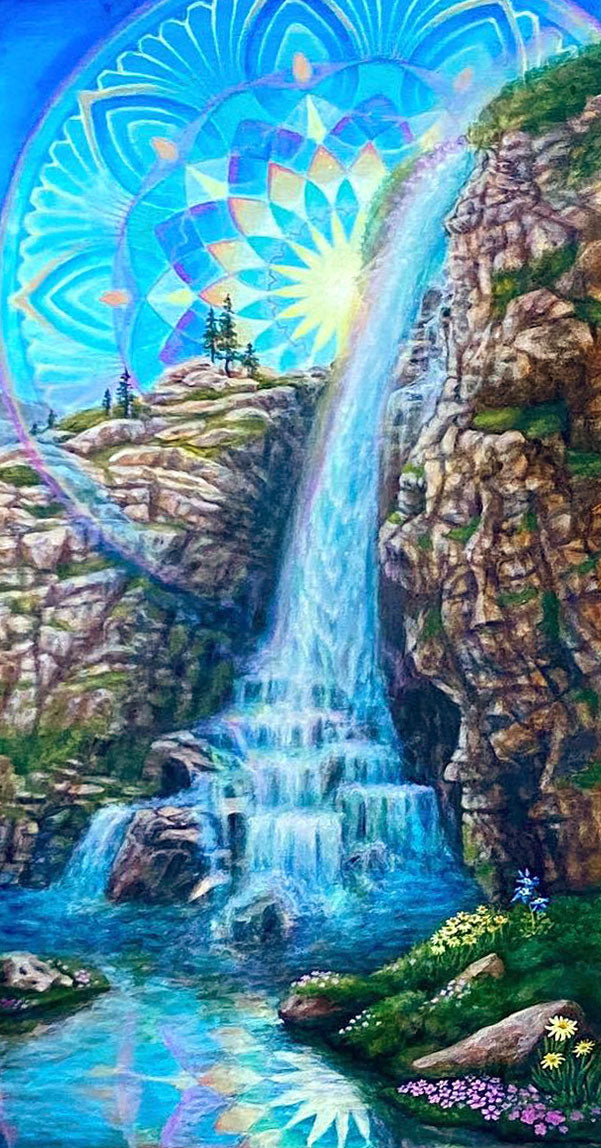 Flow of Life Original Painting by Morgan Mandala