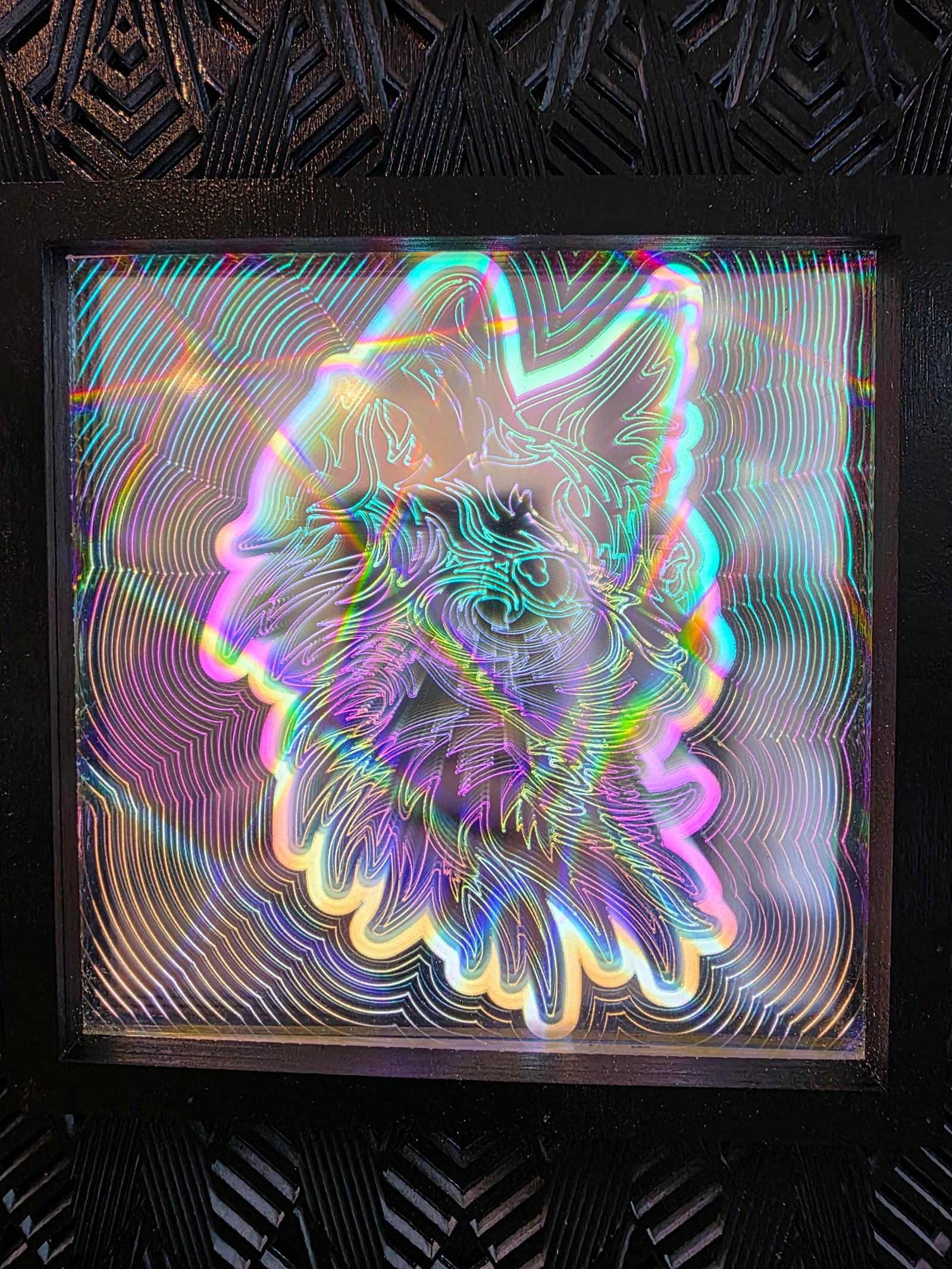 Fractal Feline by Alex Ubatuba