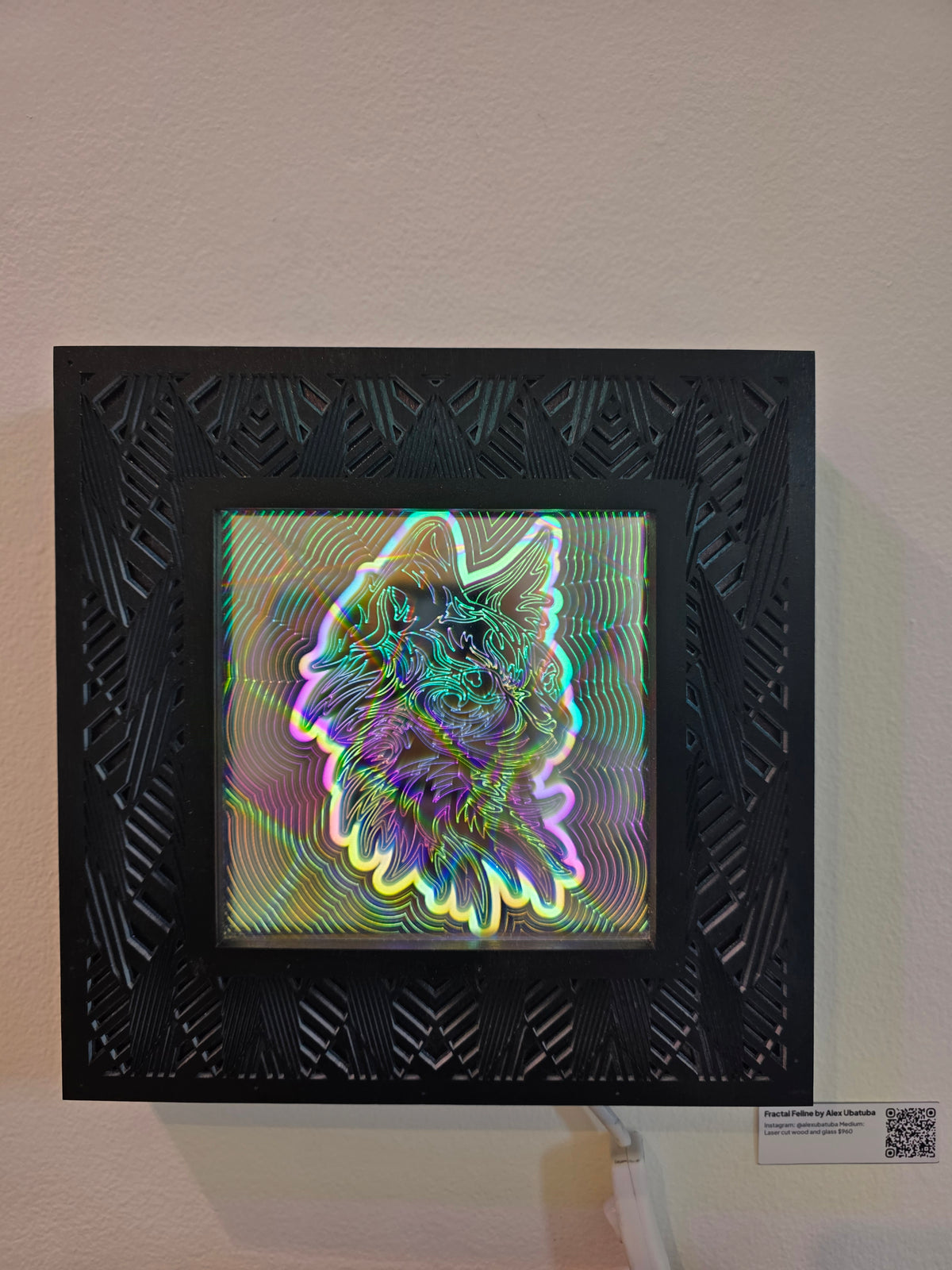Fractal Feline by Alex Ubatuba