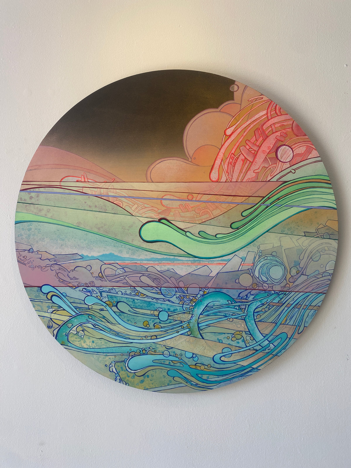 An Ocean of Happening I and II Originals by G Cody Day