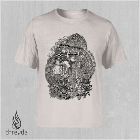 Gonzilla Cotton Tee by Justin Lovato