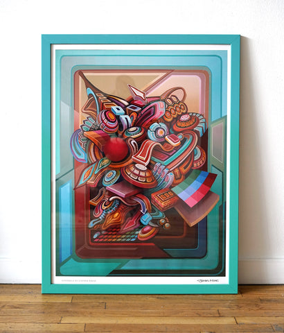 Hyperbole Signed Matte Print by Stephen Kruse