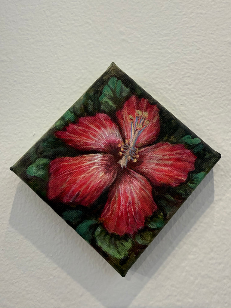 Hibiscus Original Painting by Morgan Mandala