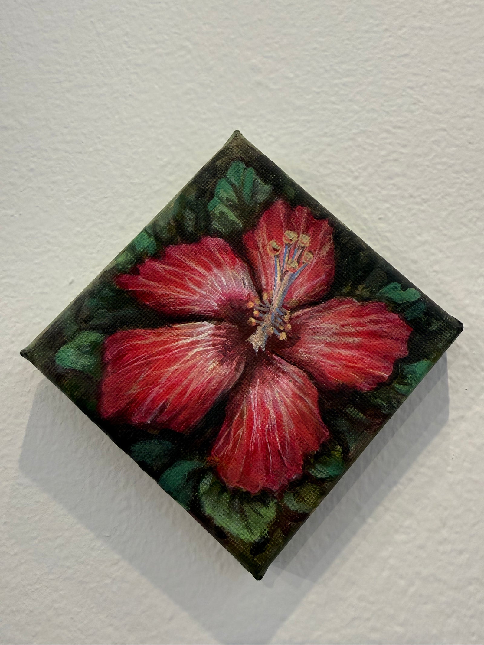 Hibiscus Original Painting by Morgan Mandala