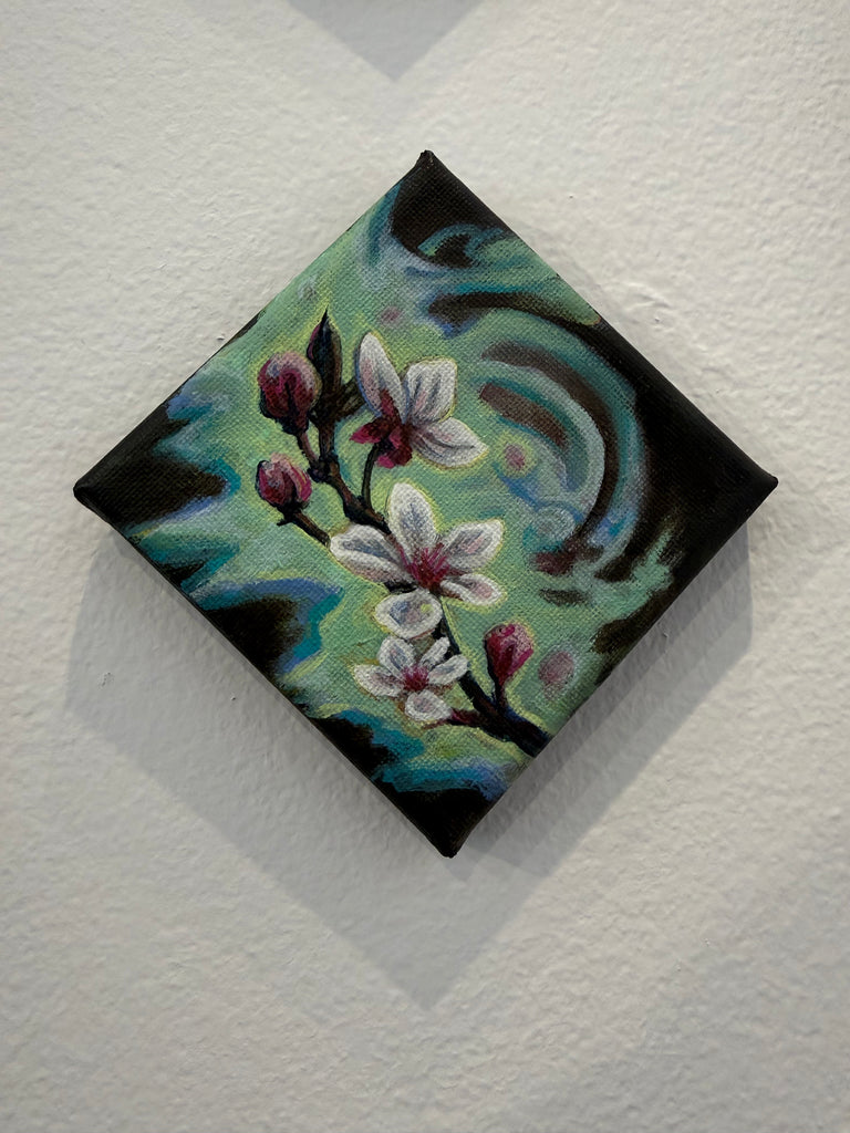 Sakura Original Painting by Morgan Mandala