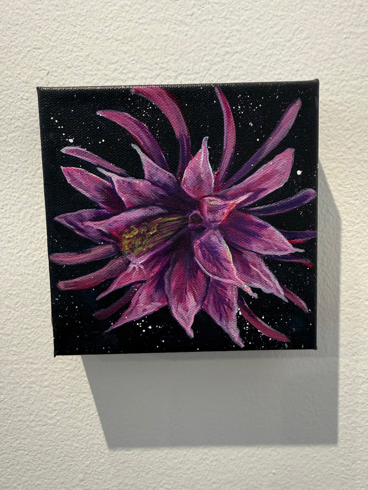 Night Blooming Cereus Original Painting by Molly Gardner