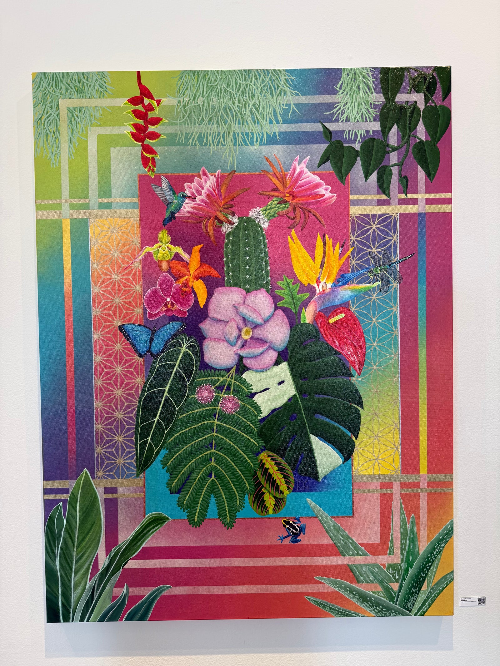 Flourish Original Painting by Bostyn Morningstar