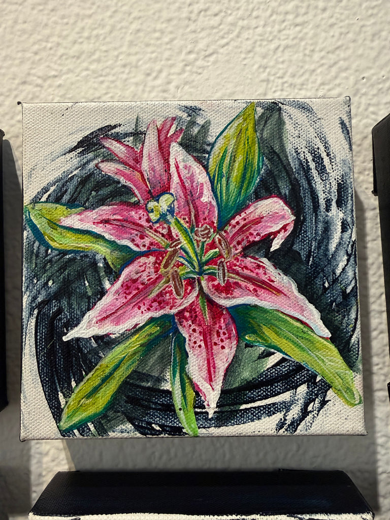Stargazing Original Painting by Molly Gardner