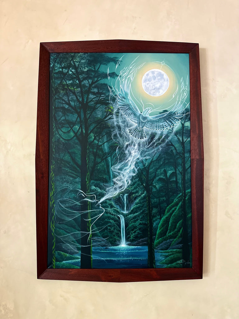 Diamante Falls Original Painting by Kaila Spencer