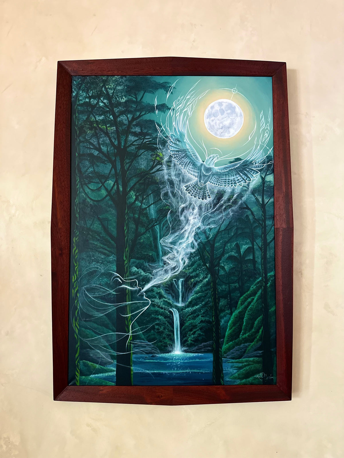 Diamante Falls Original Painting by Kaila Spencer
