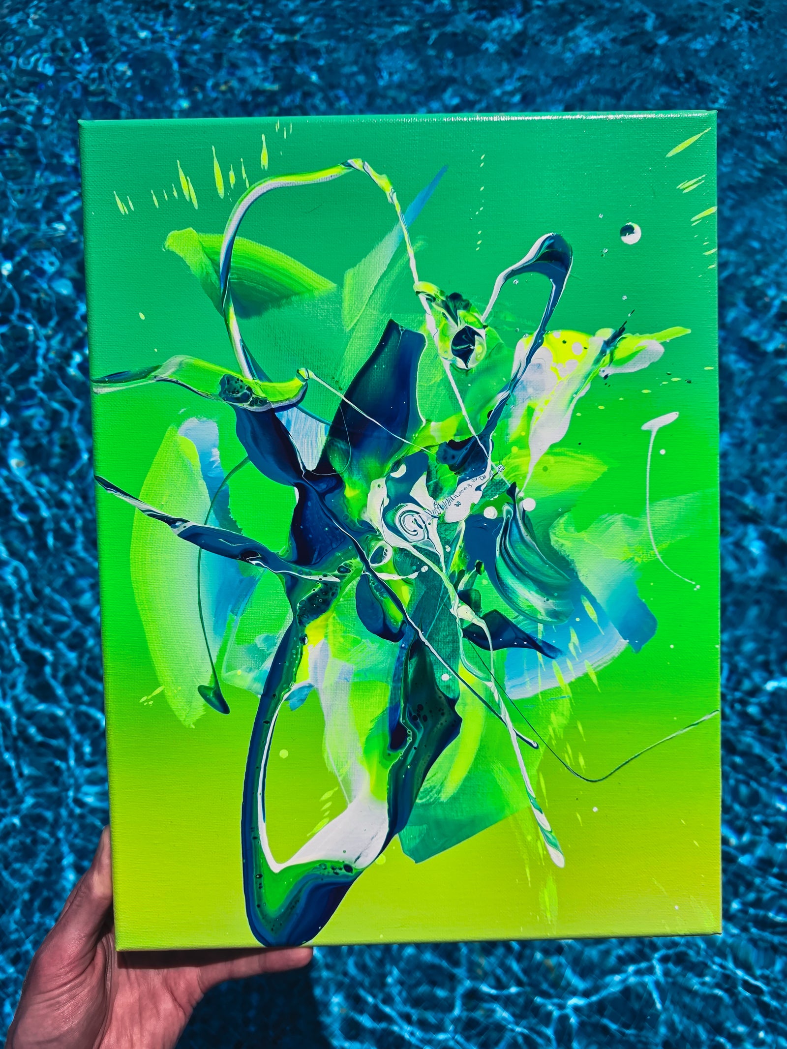 Jolt Original Painting by Zach Jackson