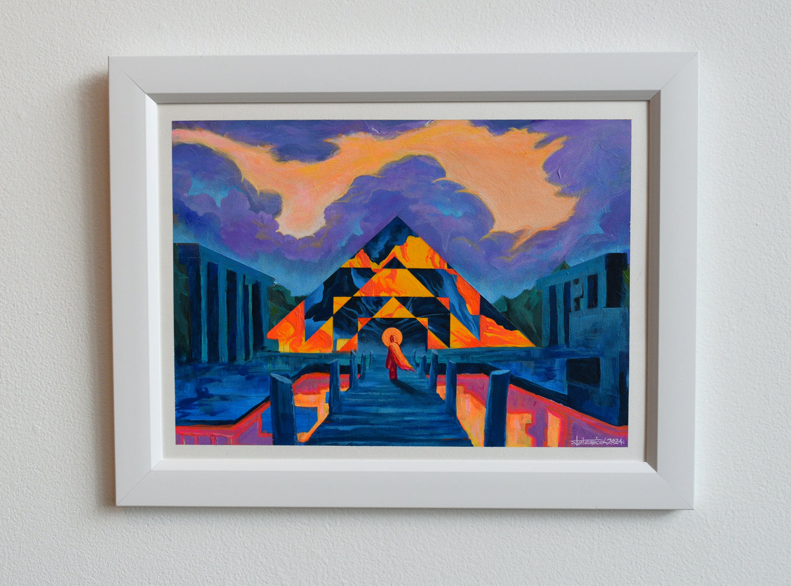 Echo Sanctum Original Painting by Justin Totemical - 72 HR AUCTION