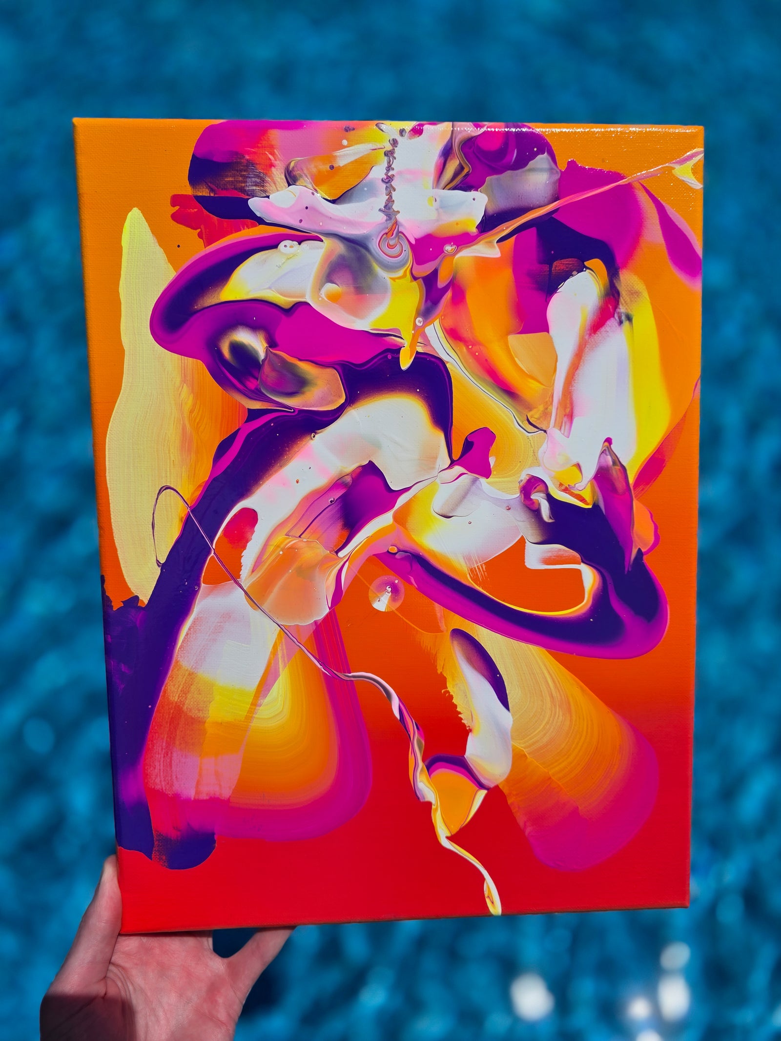 Kitsune Original Painting by Zach Jackson