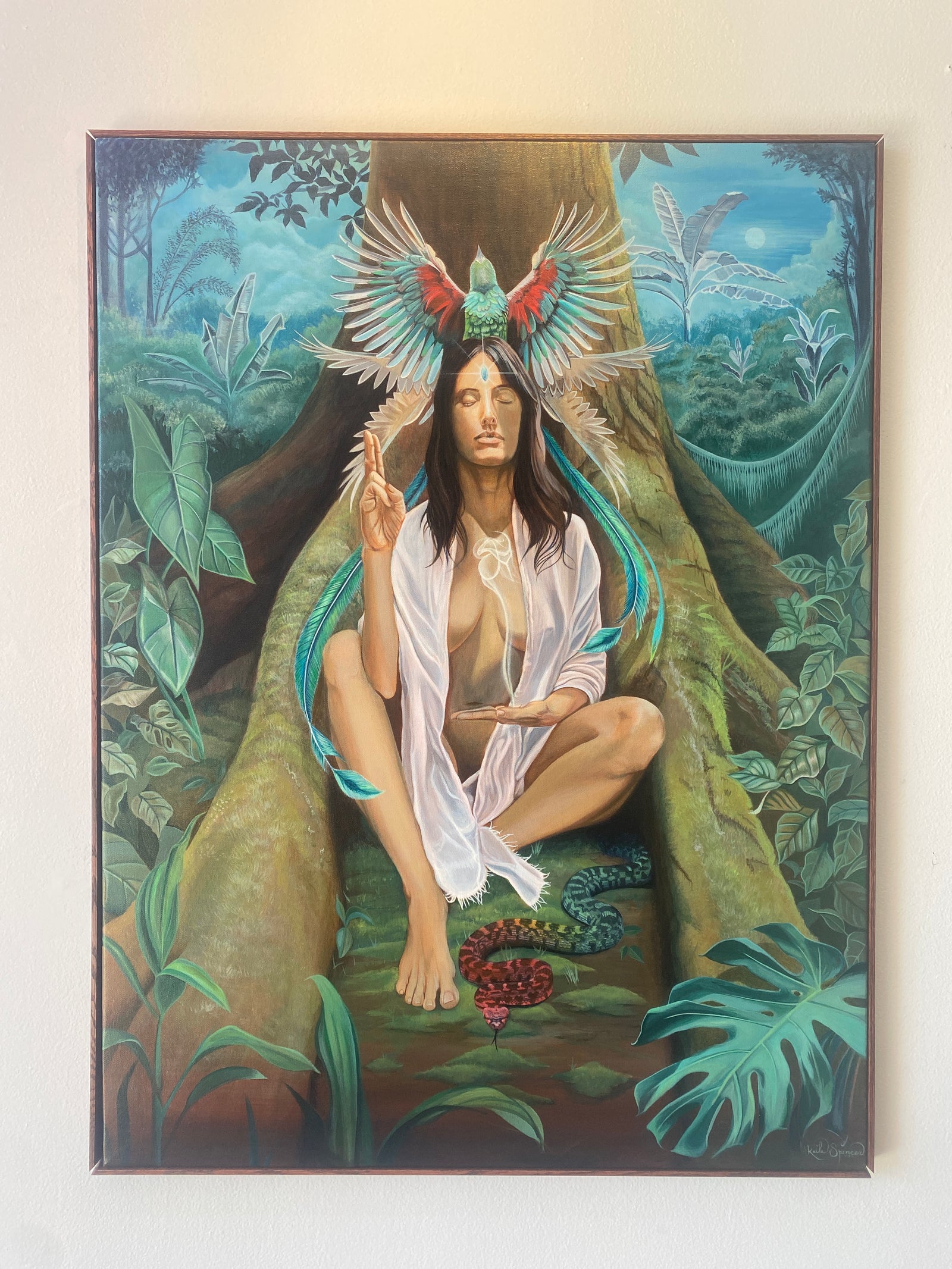 Learning to See Original Painting by Kaila Spencer