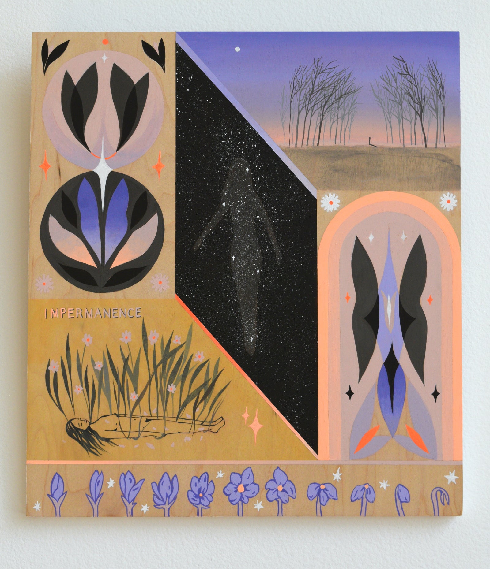 Impermanence Original Painting by Lena Mac