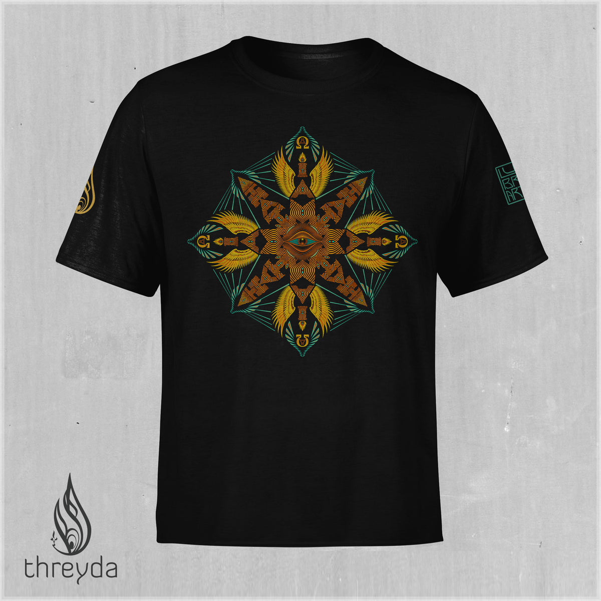 FREE TEE - Spiraleyes Screenprint Tee by Luke Brown - Ships September 2023