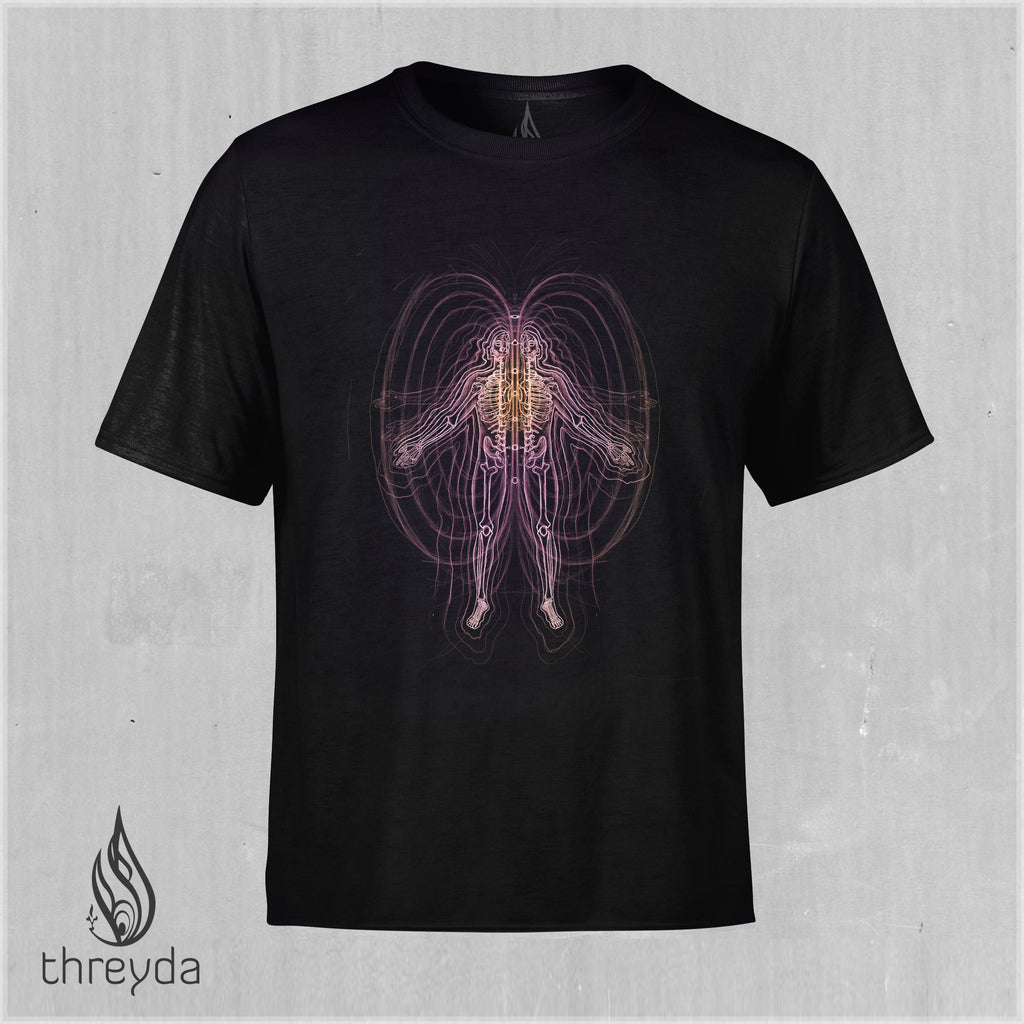 Electric Body Screenprint Tee by Bradley Snook