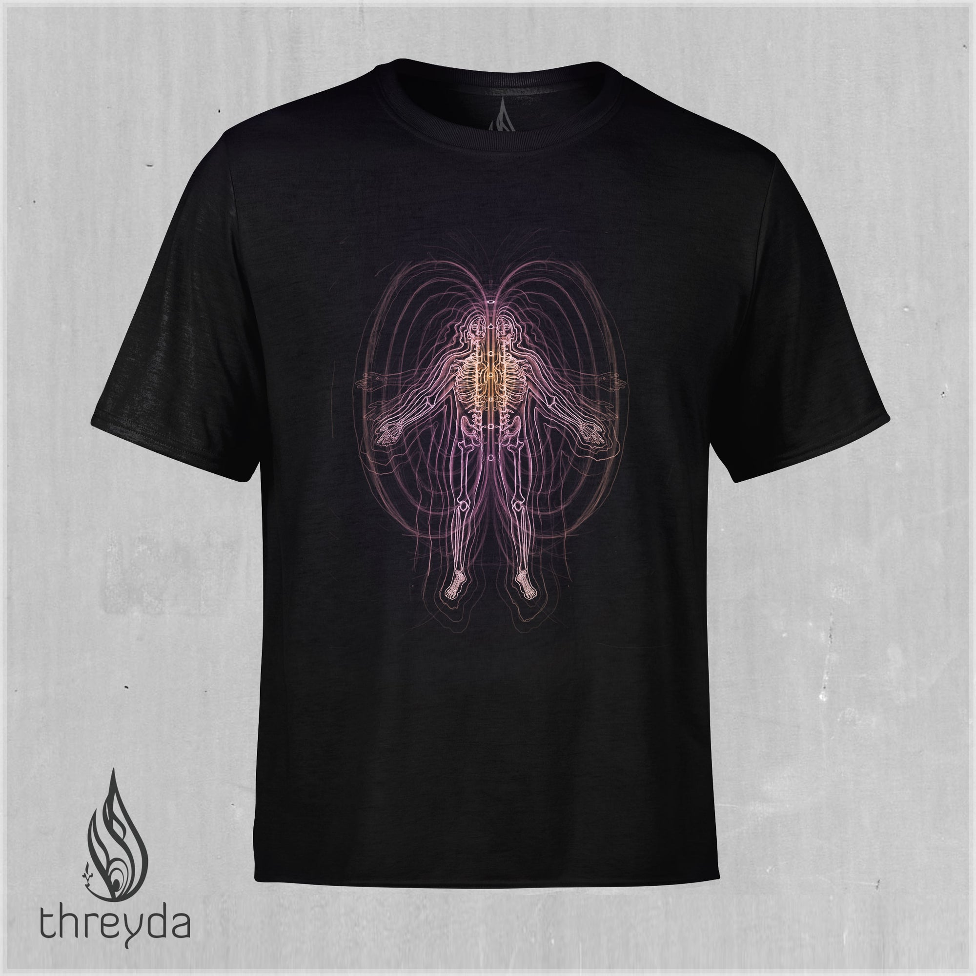 Electric Body Screenprint Tee by Bradley Snook