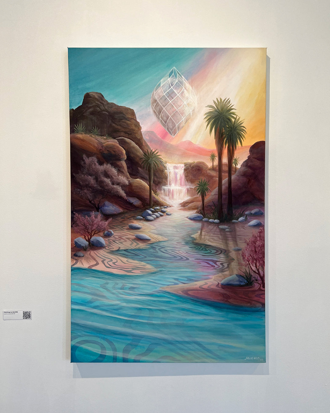 Mesmirage Original Painting by Julia Wild