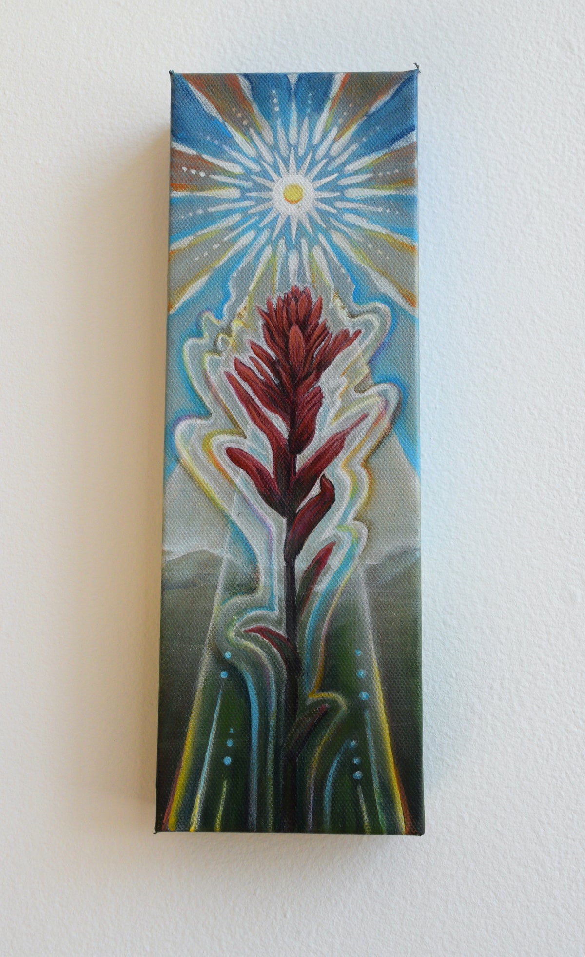 Cosmic Paint Brush Original Painting by Morgan Mandala - 72 HR AUCTION