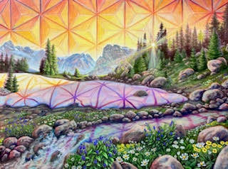 Afterglow Original by Morgan Mandala