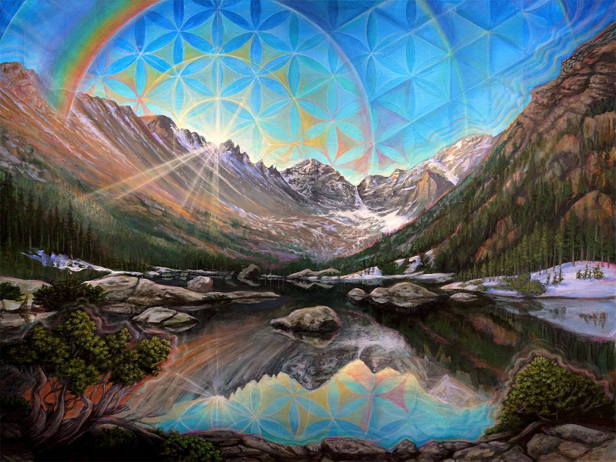 New Beginning Original Painting by Morgan Mandala