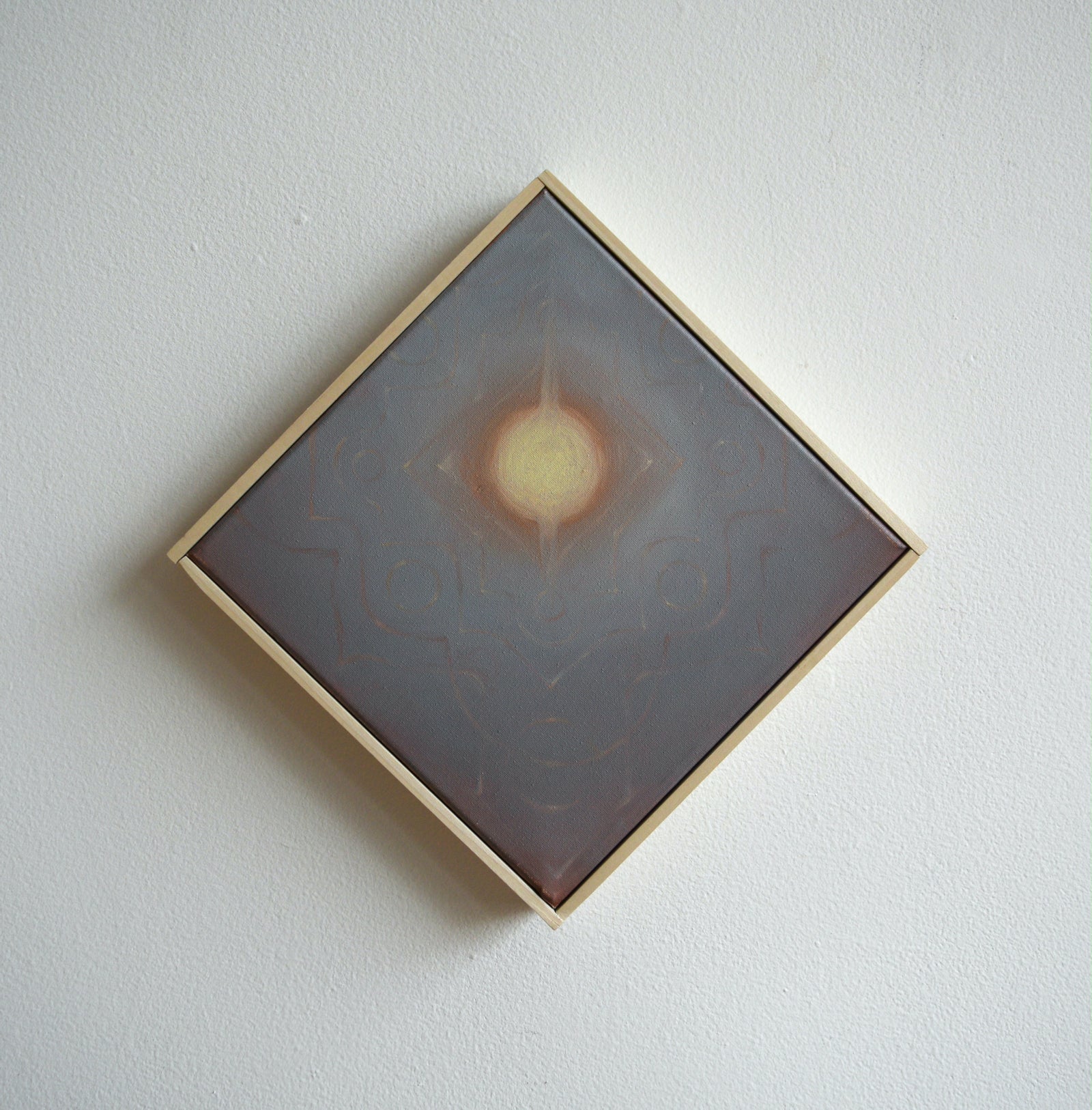 Radial Transmission Original Painting by Paula Camacho