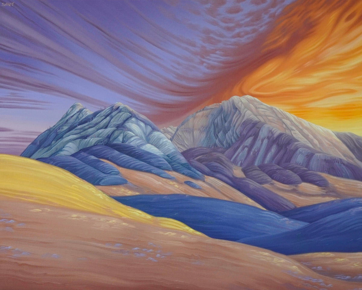 Peeping Purple by Silver Francis