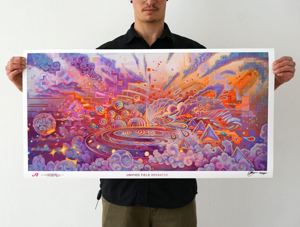 Unified Field Operator Signed Print by Jake Amason x Megan Walker - 24 Hour Release