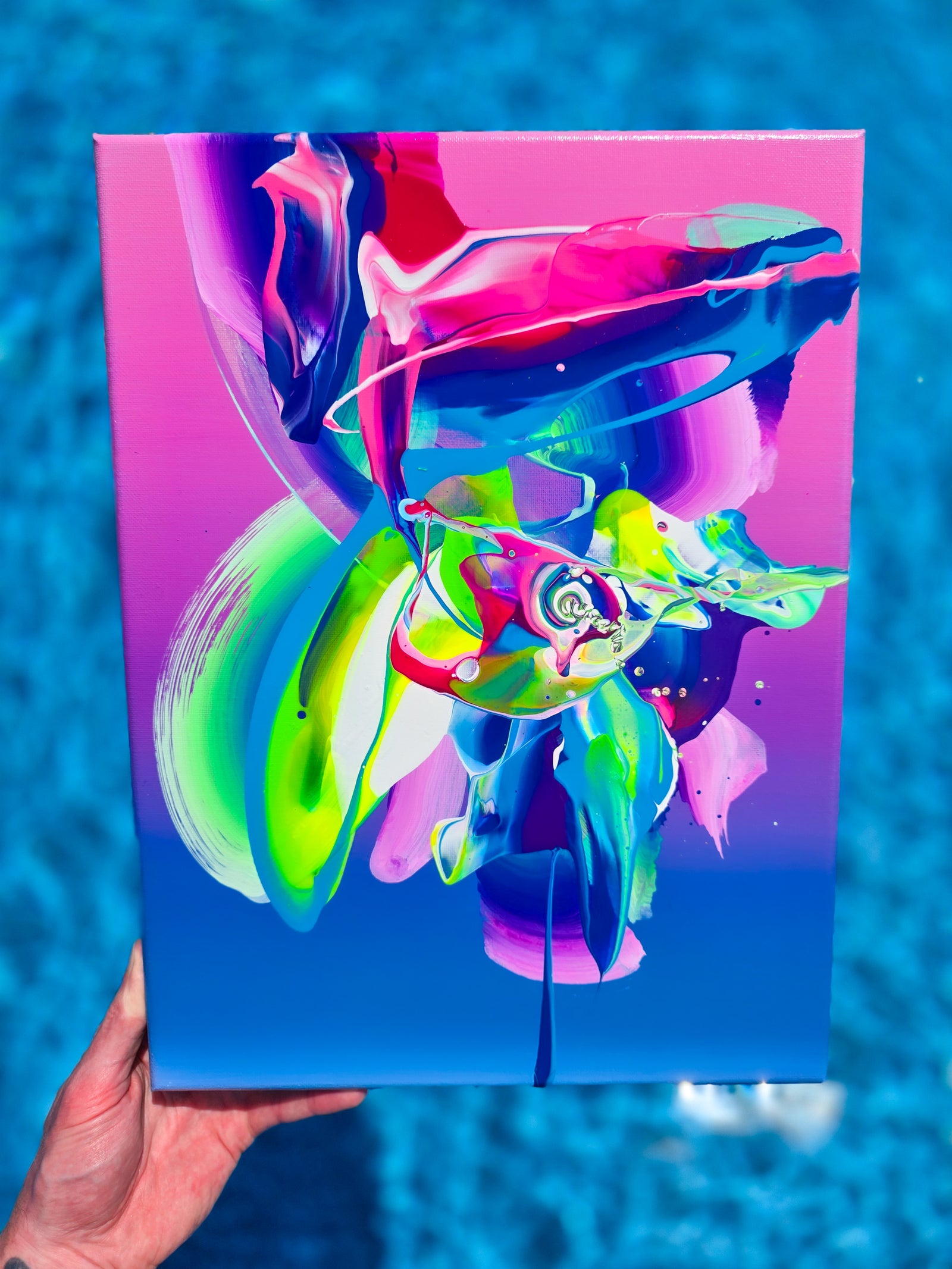 Psionic Original Painting by Zach Jackson