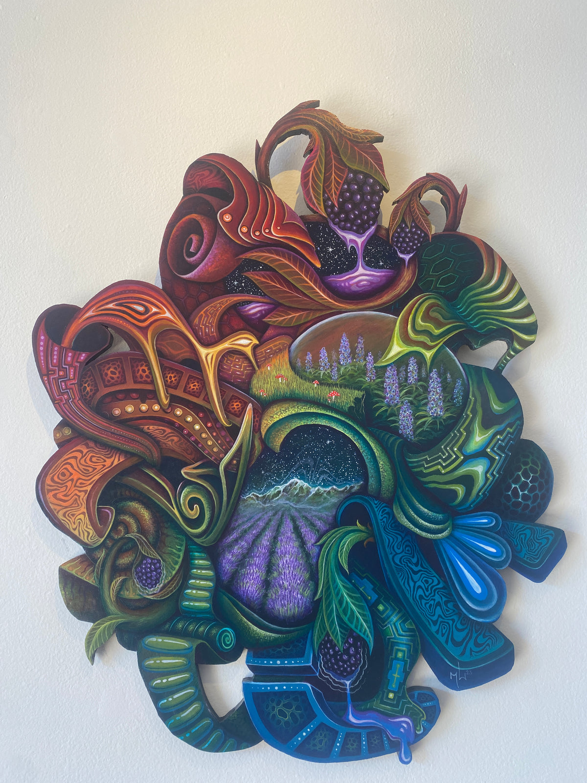 Purple Haze Original by Morgan Warren