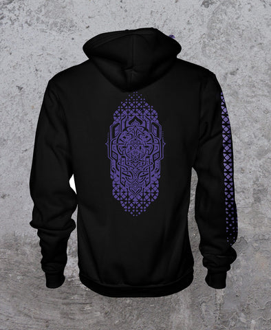 Purple Reign Reversible Hoodie by Stephen Kruse