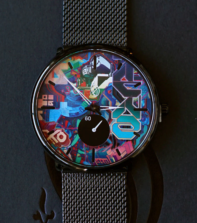 Lilith Sapphire Crystal Watch by Android Jones - (AB)