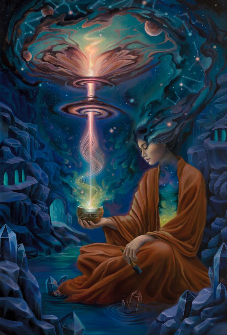 Primordial Sound Original Painting by Shannon Miguela