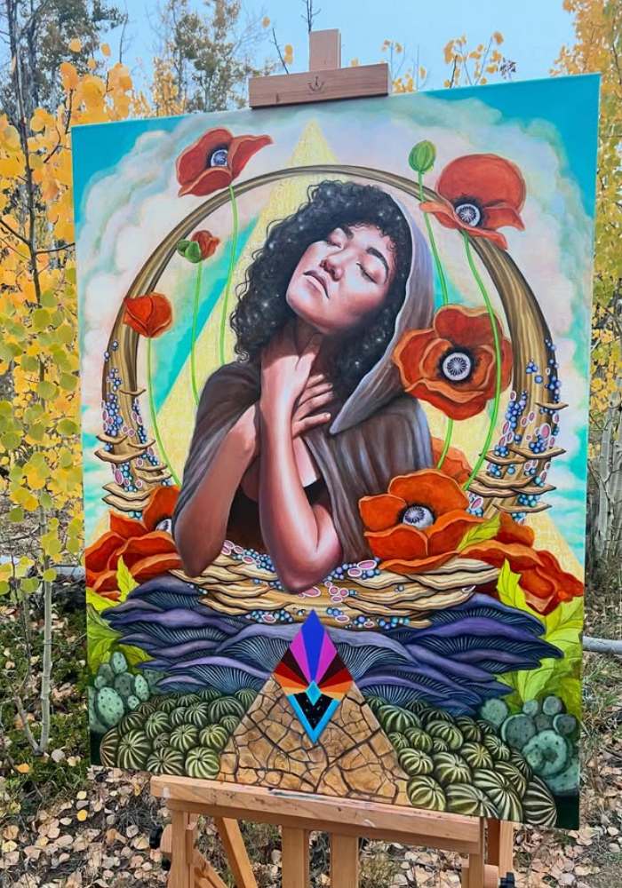 Within Original Painting by Emily Kell x Sweet Melis