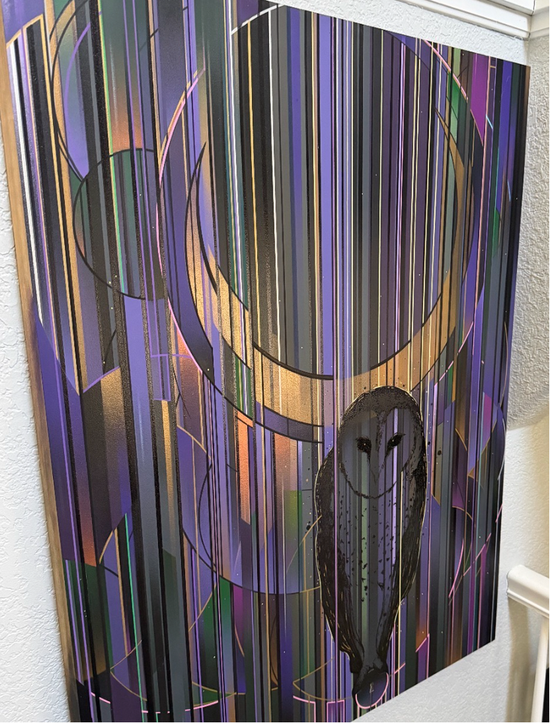 Entitled Oracle Original Painting by Adden Joule