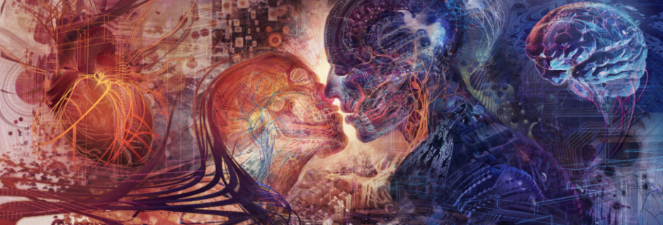 Electric Love Print by Android Jones