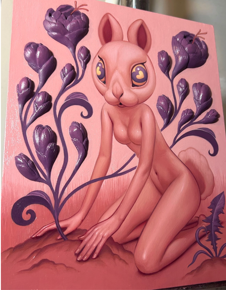 The Creator II Original Painting by Briana Hertzog