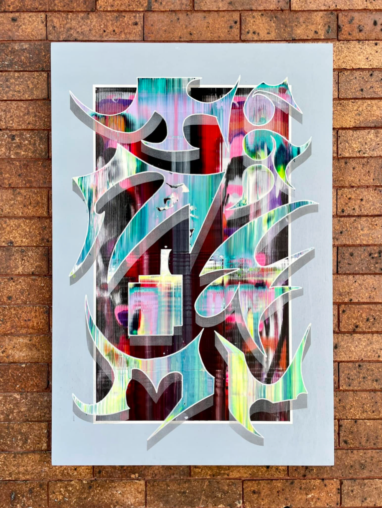 Shadow Work 002 // (Universal Language) Original Painting by Con Tron