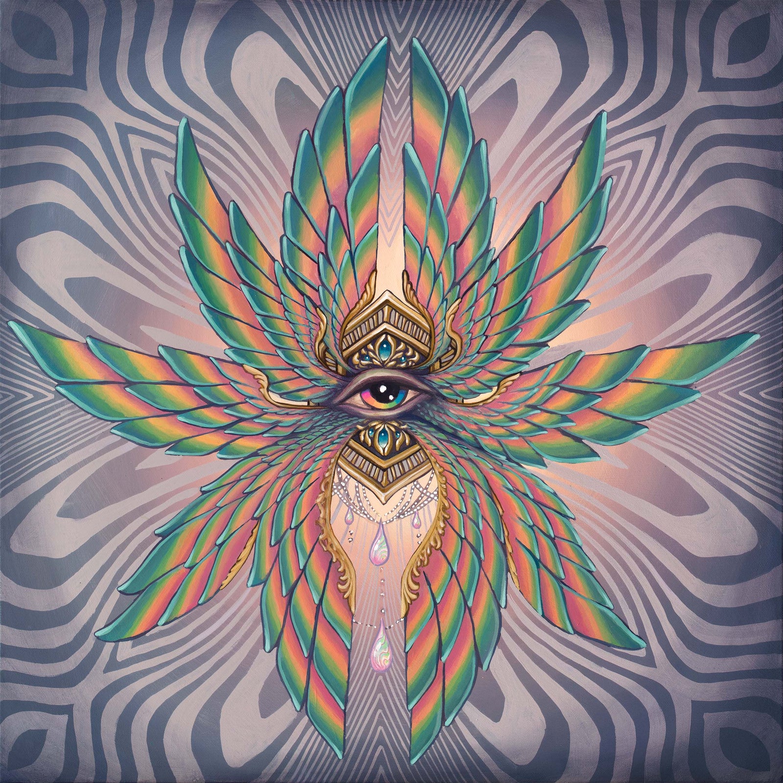 Seraphim Original Painting by Sean Zenner