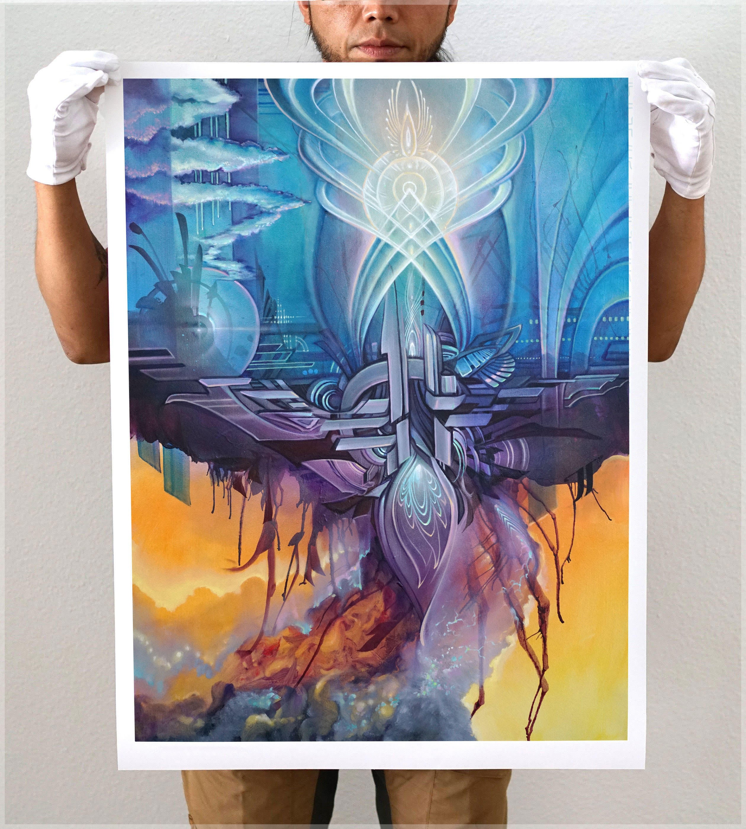 The End is the Beginning Matte Print by Seth McMahon - Threyda Art