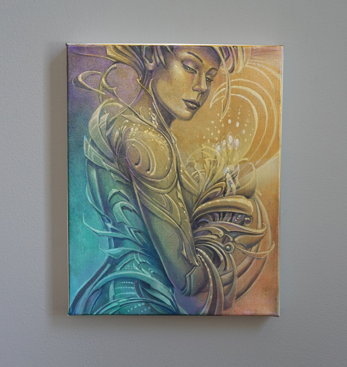 Empowered Creator Original Painting by Seth McMahon