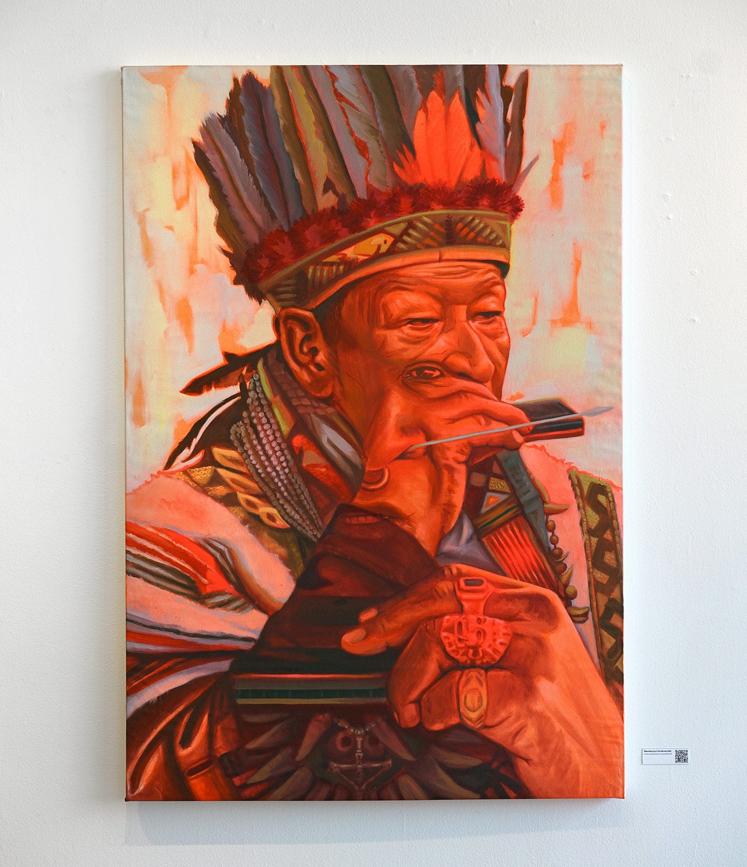 Sibundoy Original Painting by Cris Herrera Kiki - 72 HOUR AUCTION