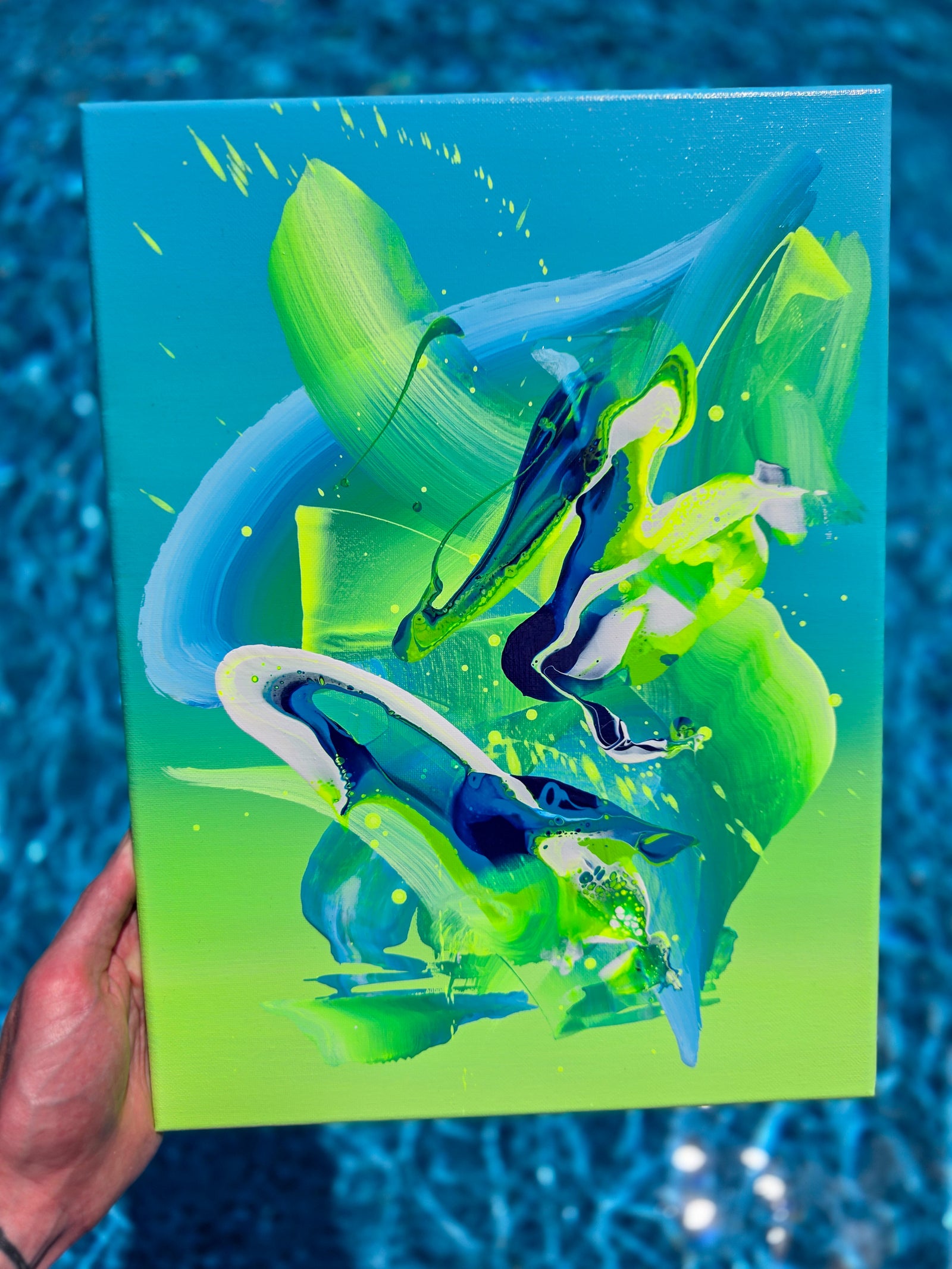 Splicer Original Painting by Zach Jackson