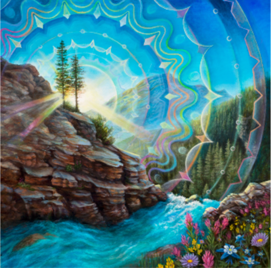 Sunshine Daydream Original Painting by Morgan Mandala